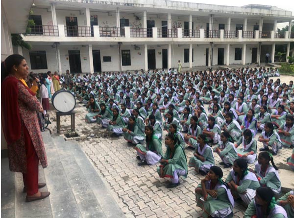 Awareness Session on Anemia Management at Nagar Nigam Balika Inter college