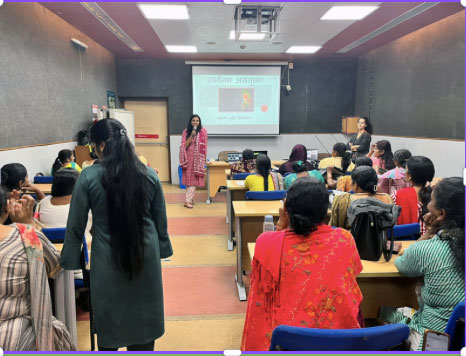 Session on dietary habits and women’s health with TATA Power DDL